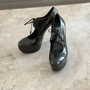 Stuart Weitzman Stacked Mary Janes